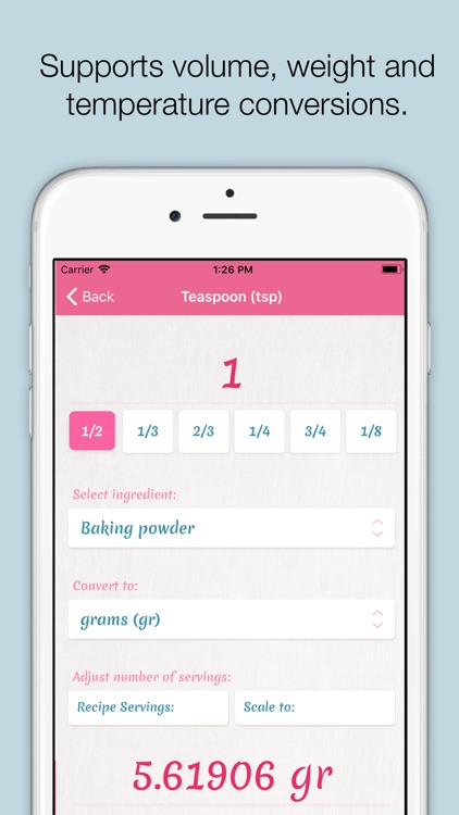 Cooking Calculator