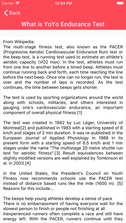 YO YO Endurance Test screenshot-5