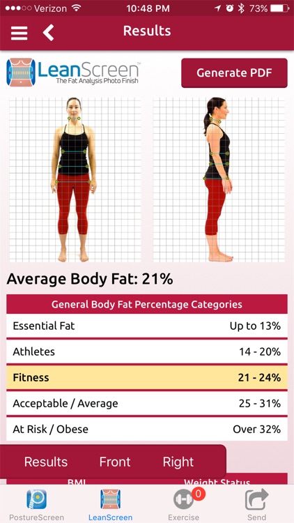 LeanScreen: Body Fat Analysis from Photos