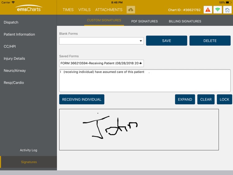 emsCharts Tablet screenshot-4