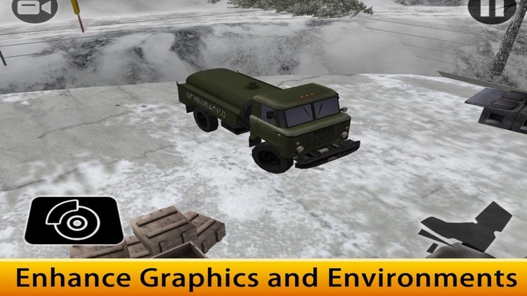 Challenge Driving ArmyTruck