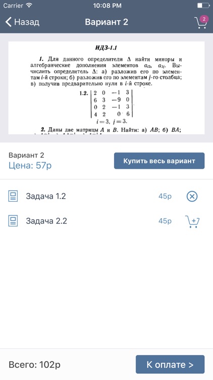 ИДЗ Рябушко screenshot-3
