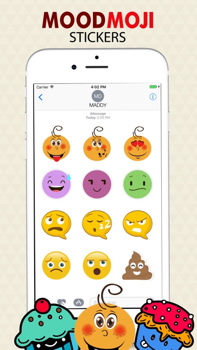 Mood Emoji - Status Stickers screenshot 3
