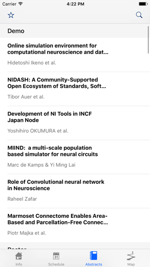 Neuroinformatics 2017(圖4)-速報App