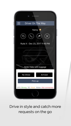 Ryda Driver-The driver's app