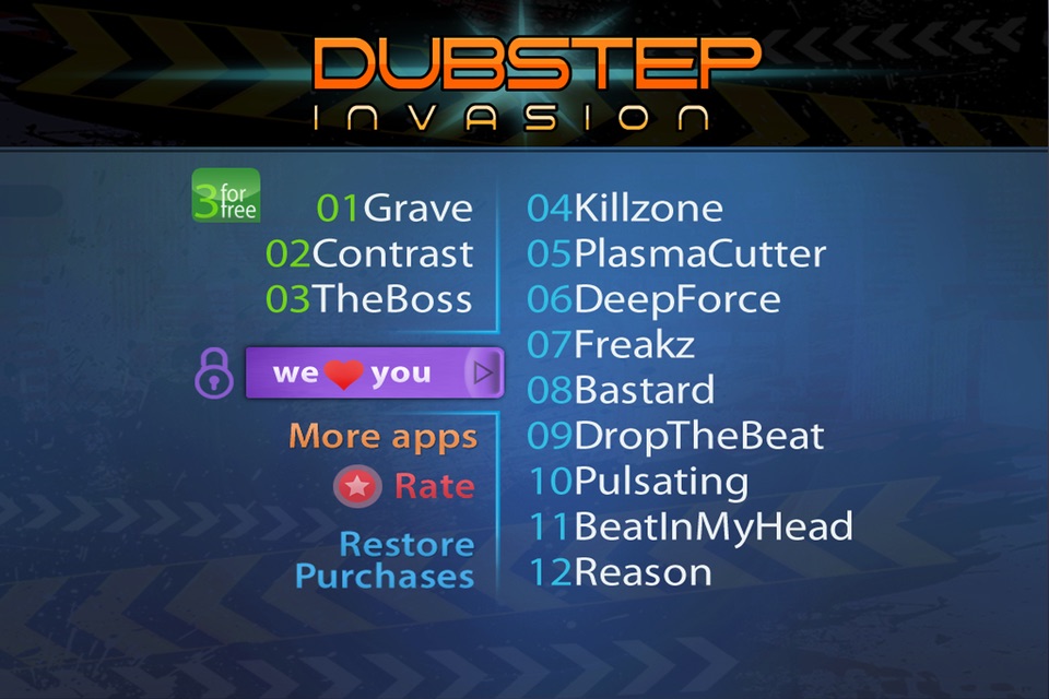 Dubstep Invasion: Song Maker screenshot 2