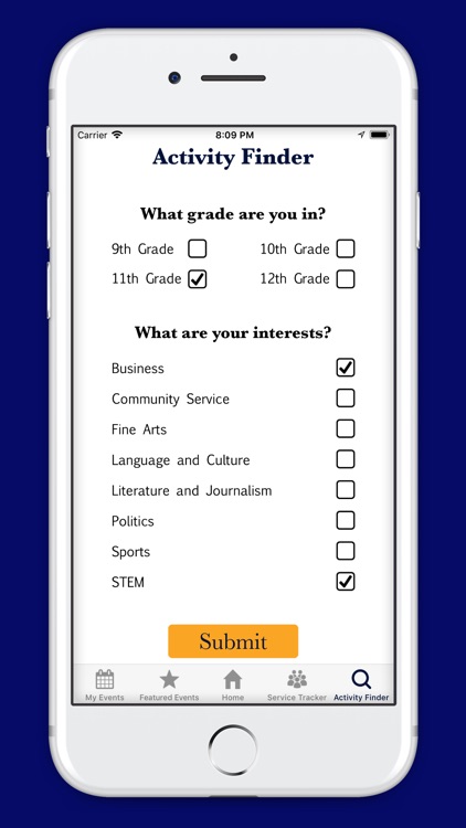 Get Involved - HS Students screenshot-3