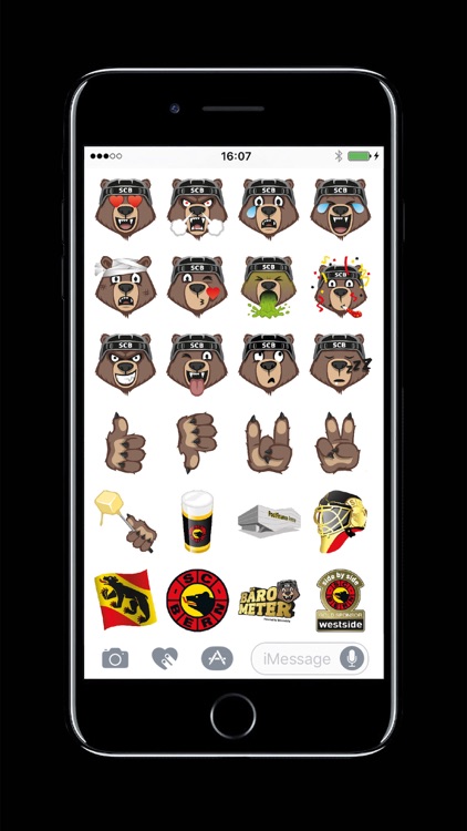 Bärmoji-Sticker