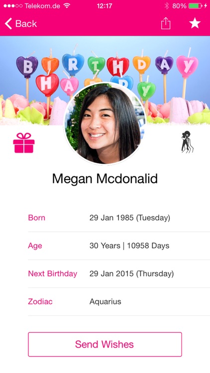 #BDay - The Birthday App screenshot-0
