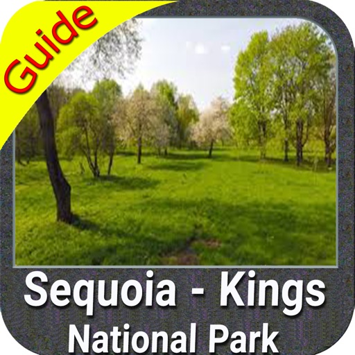 Sequoia - Kings National Park gps and outdoor map icon