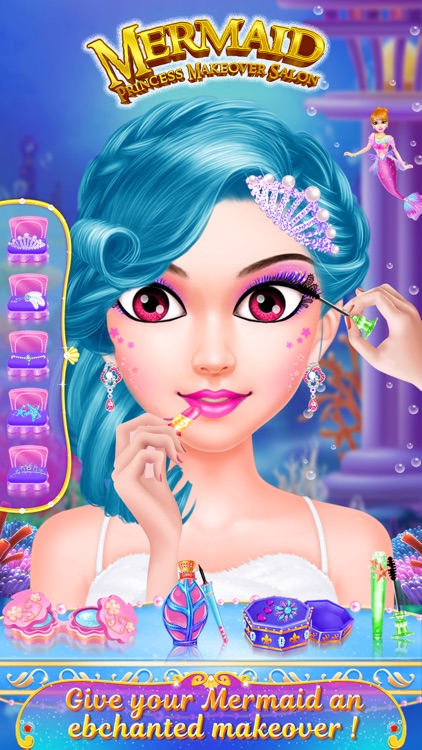 Princess Mermaid Makeup