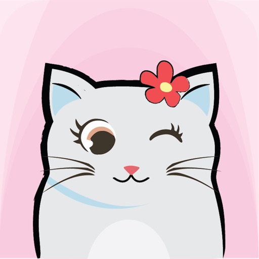 Cute Cat Stickers and Emojis icon