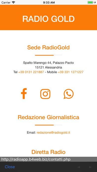 Radio Gold Official App screenshot 2