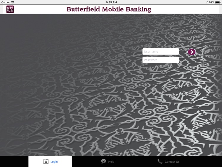 Butterfield iPad App