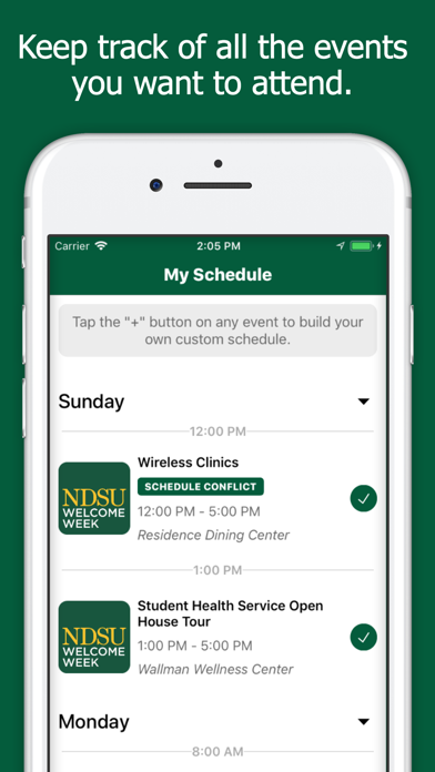 How to cancel & delete NDSU Welcome Week from iphone & ipad 2