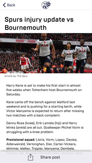 Spurs Web - Tottenham Hotspur(圖2)-速報App