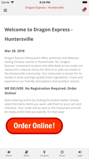 Dragon Express Huntersville(圖1)-速報App