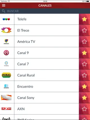 Captura de Pantalla 1 Programación TV Argentina (AR) iphone