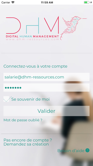 DHM gestion RH entreprise