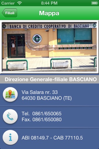 Bcc Basciano screenshot 2