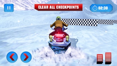 Snowmobile Stunt Bike Rider screenshot 3