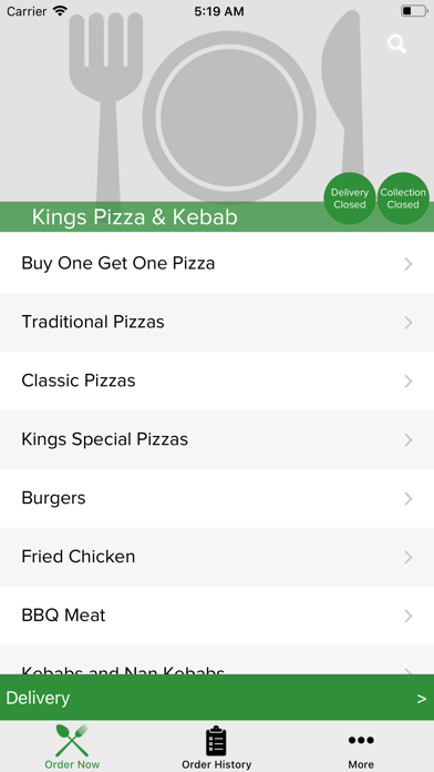 How to cancel & delete Kings Pizza And Kebab from iphone & ipad 2