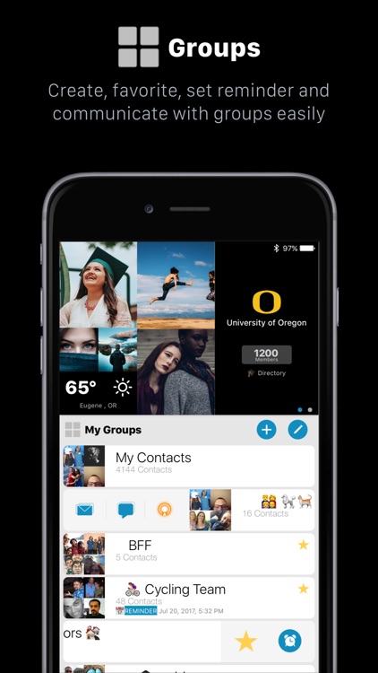 addappt: Live Contacts+Weather screenshot-3