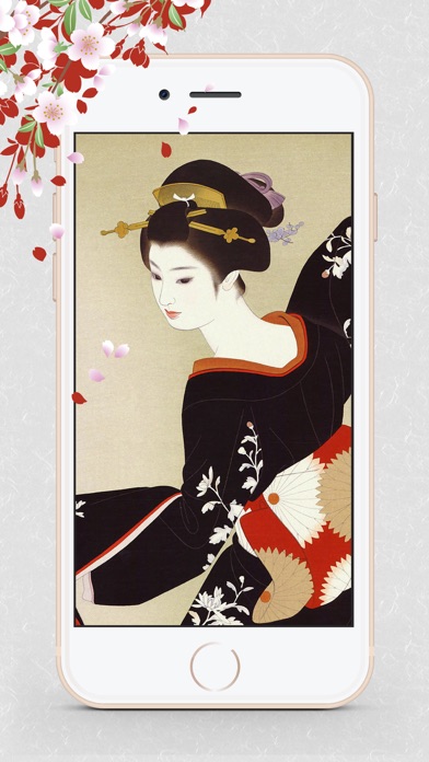 浮世絵壁紙 美しい日本画ギャラリー Iphoneアプリ Applion