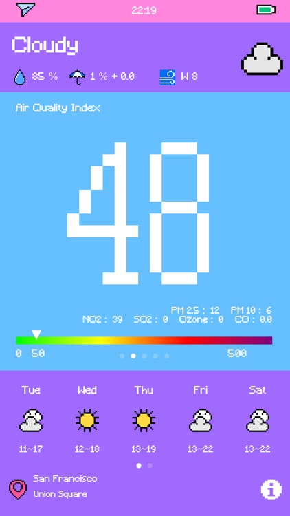 Pixel Weather - Forecast screenshot-6