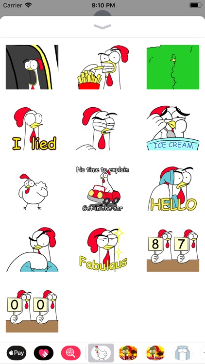 Chicken Bro 17 Sticker Pack