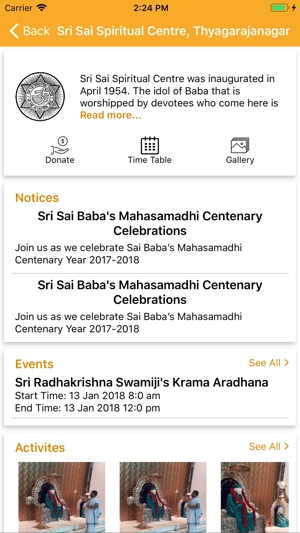 Sri Sai Spiritual Center(圖2)-速報App