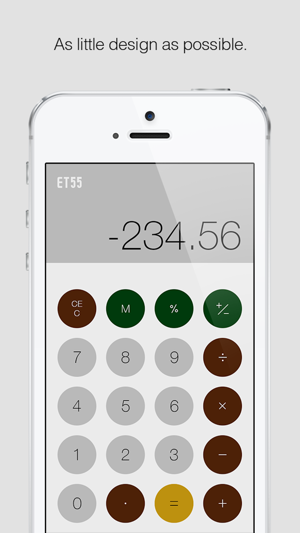 ET55: A Minimalist Calculator(圖3)-速報App