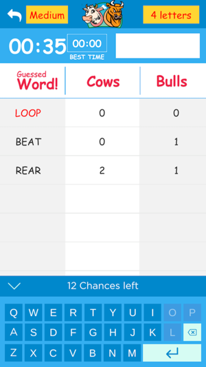 Cows & Bulls – Guess the Word(圖3)-速報App