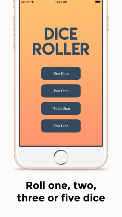 Dice Roller - Random Generator Screenshot 3