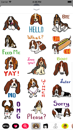 Basset Hound Dogs By MariNaomi(圖2)-速報App