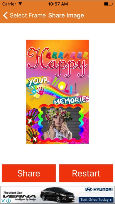 How to cancel & delete Happy Holi Photo Collage Frame from iphone & ipad 4