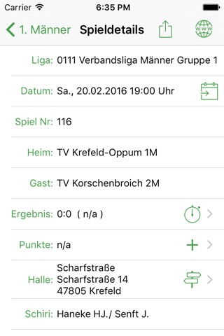 TV Krefeld-Oppum Handball screenshot 3