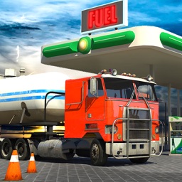 Hill Climb Truck Oil Transport