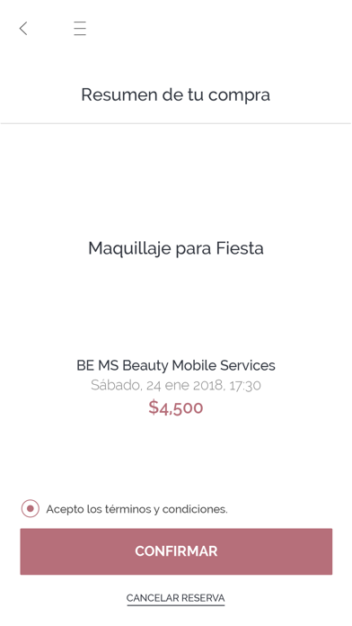 Beauty Mobile Services Mx screenshot 2