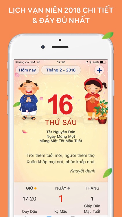 Lich Van Nien 2018 - Lich Viet screenshot-0