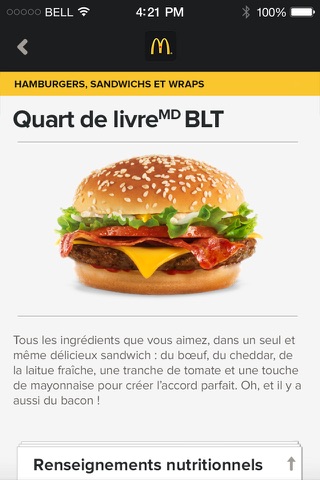 McDonald's Canada screenshot 2