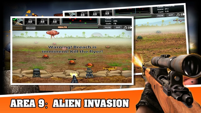 Area 9 War:Alien Invasion(圖2)-速報App