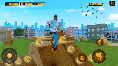 City Street Skateboard Stunts screenshot 4