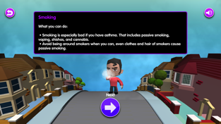 Asthma Dodge, game for IOS