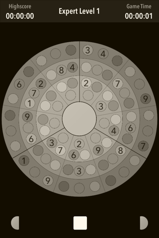 Sudoku: Roundoku Black 3 screenshot 2