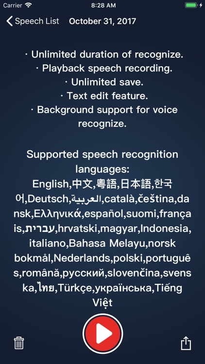 Voice Dictation - Speechy