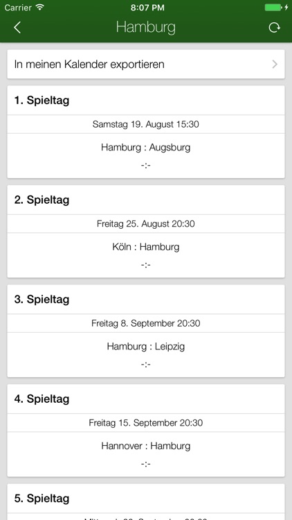 Bundesliga-App +