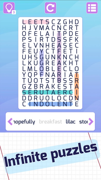 Tricky Word Line Search screenshot 2