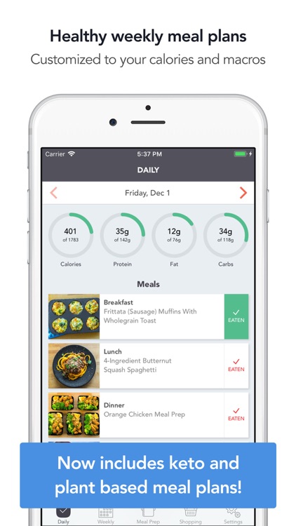 MealPrepPro: Meal prep planner screenshot-0