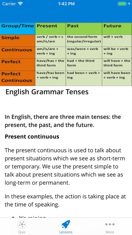 English Grammar Quiz and Learn screenshot-5